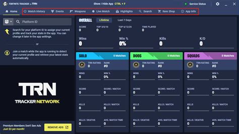 fortnite tracker